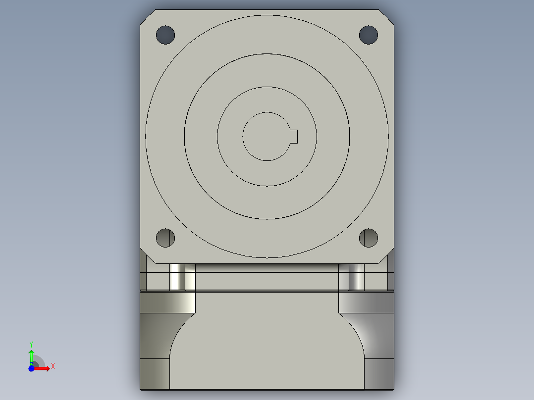 斜齿孔ZPGH115-L2 19-95-115-M8.STEP前视图