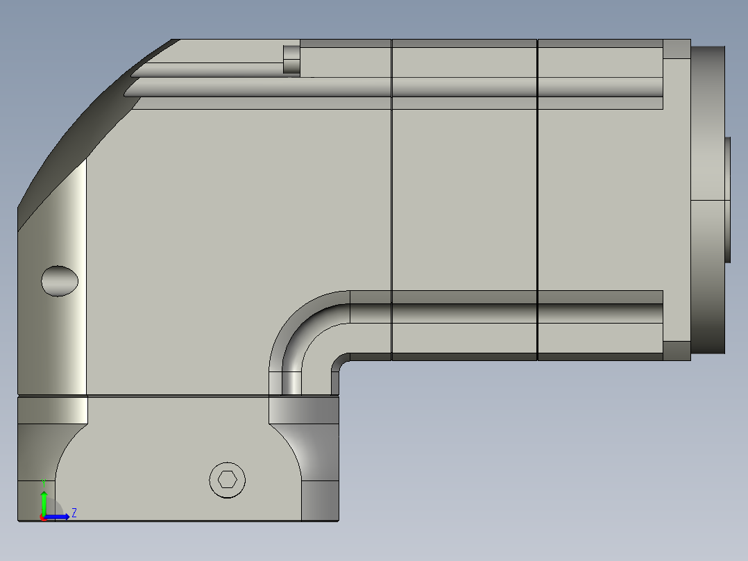 斜齿孔ZPGH115-L2 19-95-115-M8.STEP左视图