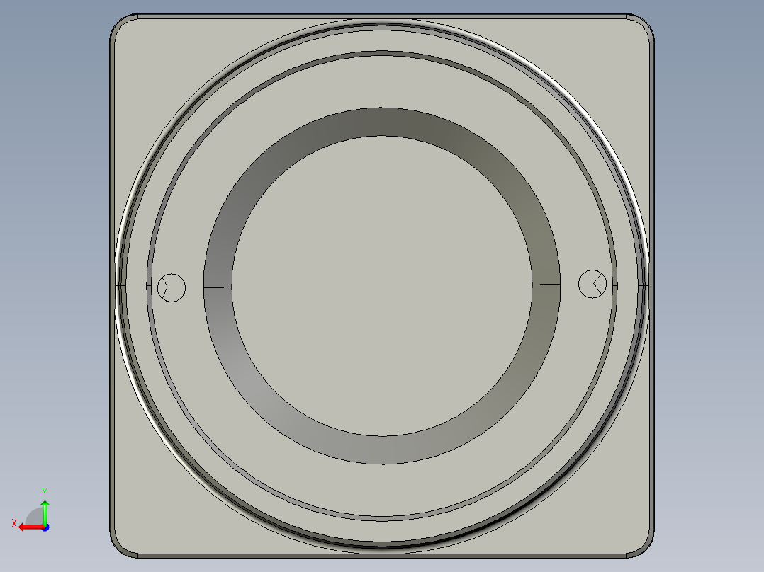 大恒相机镜头Daheng_MER2-U3-L_3D_Drawing多系列图纸后视图