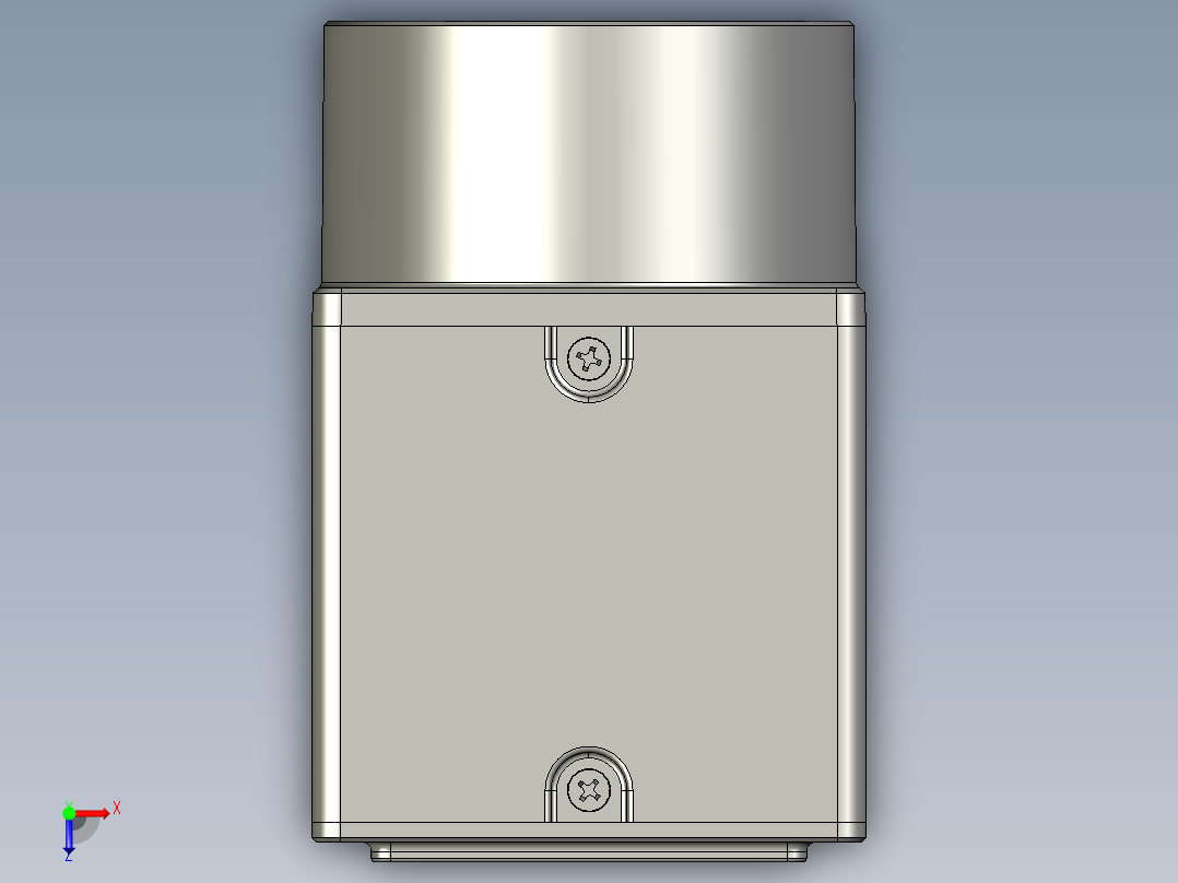 大恒相机镜头Daheng_MER2-U3-L_3D_Drawing多系列图纸俯视图