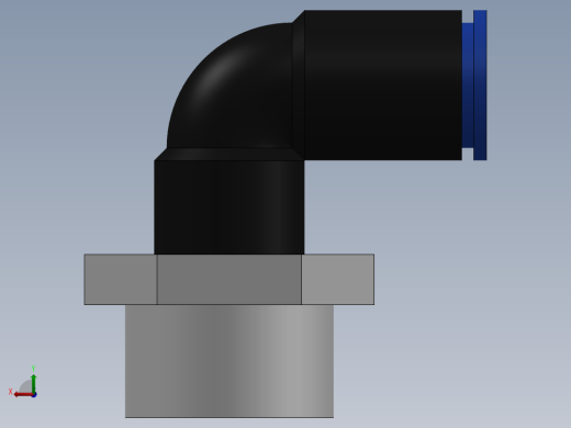 Ø6 x 3-8G COTOVELO 90° MACHO GIRAT. (C02470638)后视缩略图