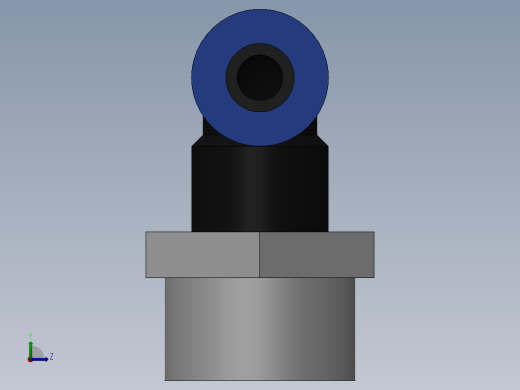 Ø6 x 3-8G COTOVELO 90° MACHO GIRAT. (C02470638)左视缩略图