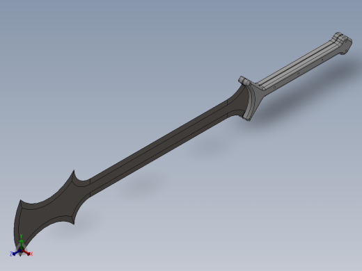 剑、宝剑(20)正等轴测缩略图