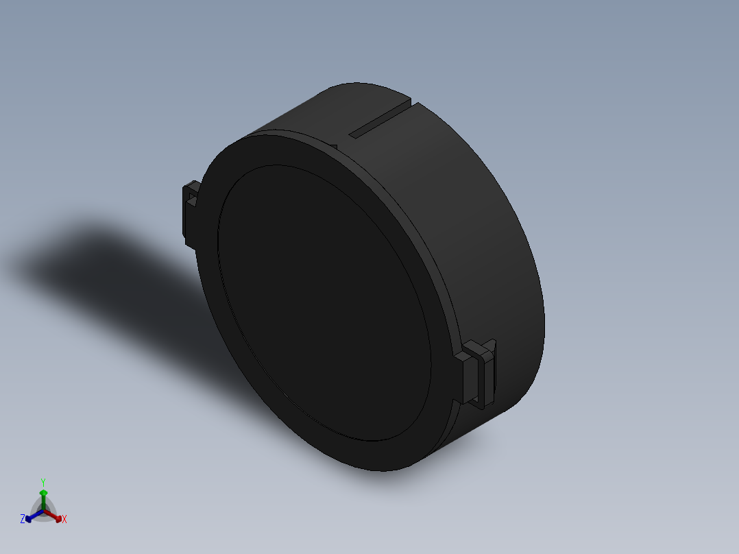 瓶盖、盖子(62)正等轴测图