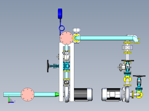 污水泵集管step左视缩略图