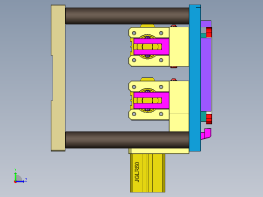 IPAD外壳内腔减肉治具模型左视缩略图