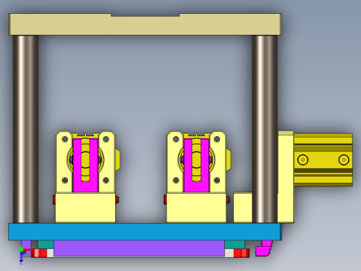IPAD外壳内腔减肉治具模型俯视缩略图