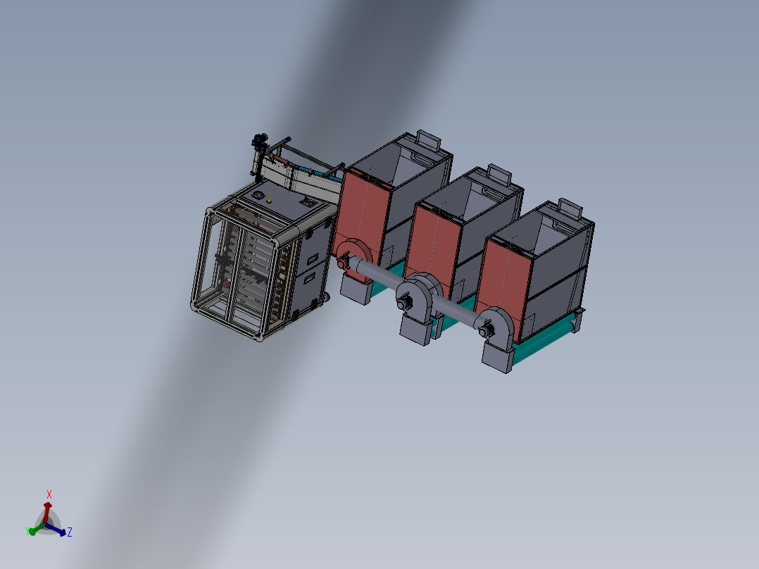 智能自动烘干产线设备