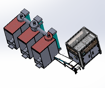 智能自动烘干产线设备