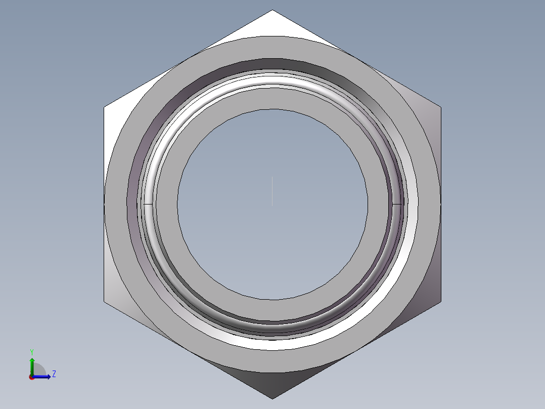 直通同径度接头、2C-52左视图