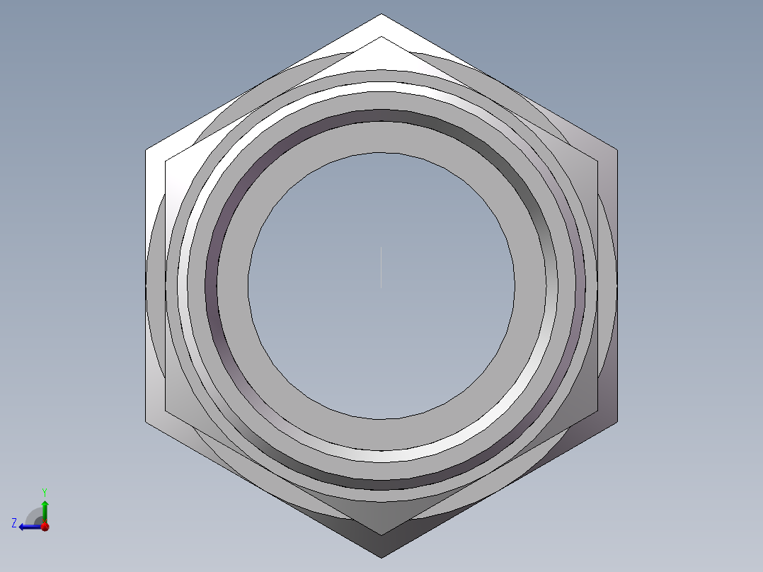 直通同径度接头、2C-52右视图