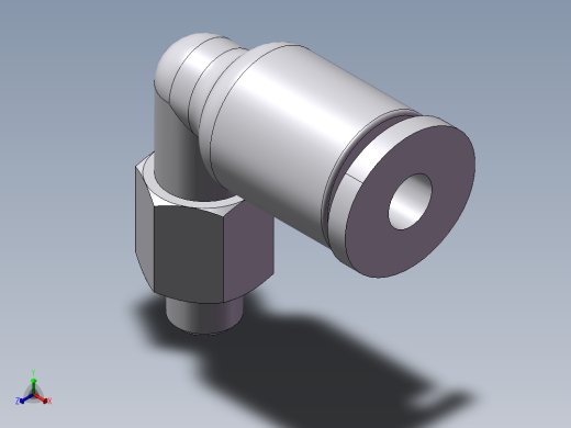 L型螺纹二通 亿日 EGPL4-M5