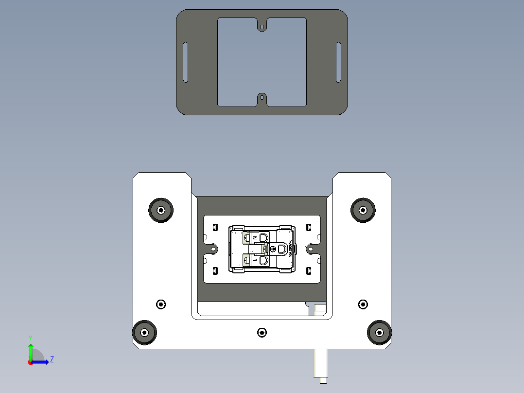 耐久试验台左视图
