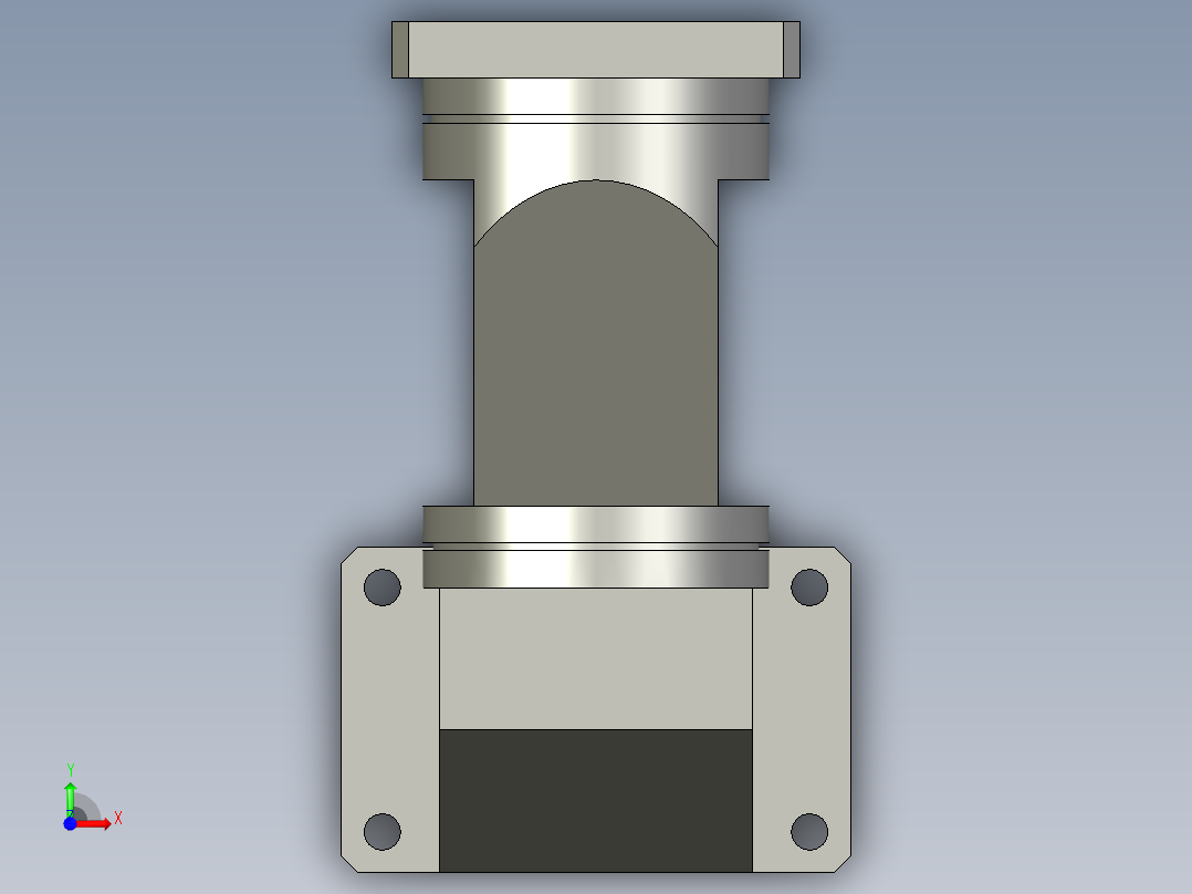 AAA211801触摸屏支架前视图