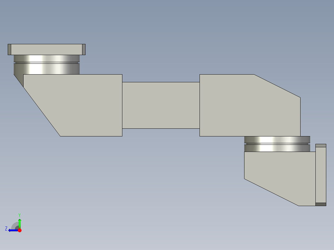 AAA211801触摸屏支架右视图