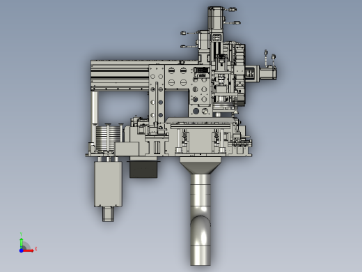 CYBM-07-A000A-打磨移载总图前视缩略图