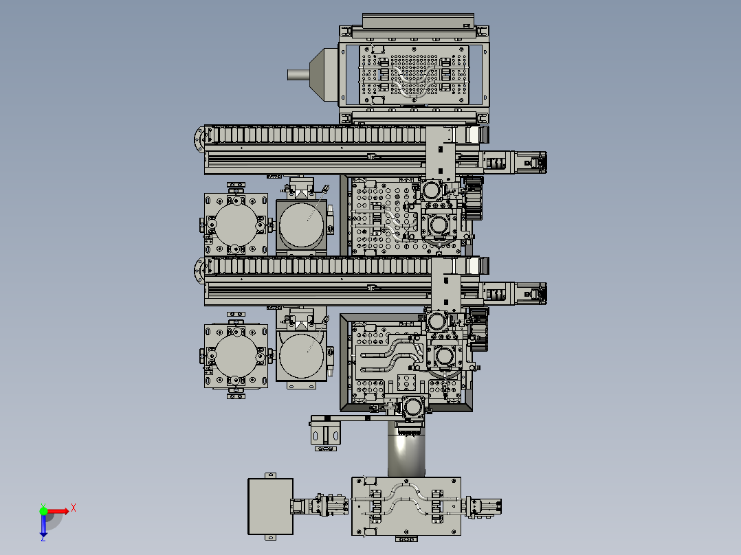 CYBM-07-A000A-打磨移载总图俯视图