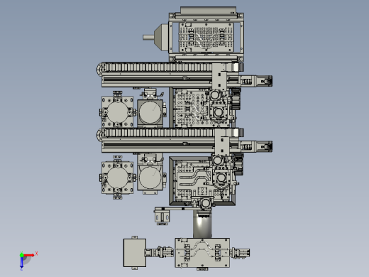 CYBM-07-A000A-打磨移载总图俯视缩略图