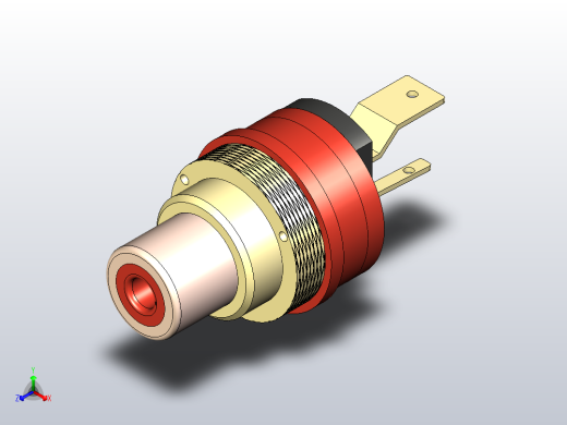 RCA WBT插座镀金-WBT -0210