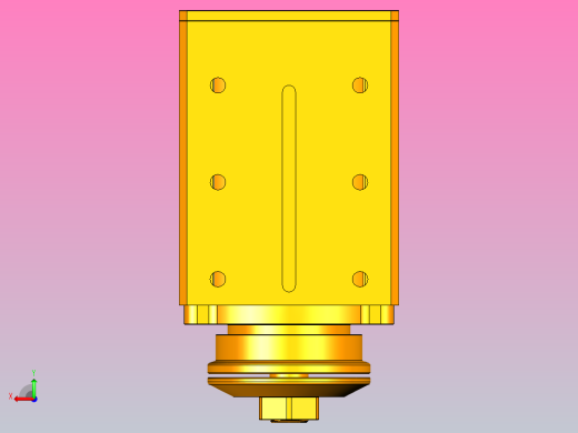 8598A-SCF30铝材精密锯切系列电主轴[SFM8598A-03-3.0KW-SCF30]后视缩略图