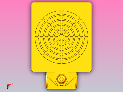 8598A-SCF30铝材精密锯切系列电主轴[SFM8598A-03-3.0KW-SCF30]俯视缩略图