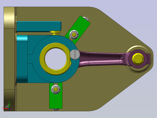 汽车发动机连杆加工工艺及镗孔夹具设计后视缩略图