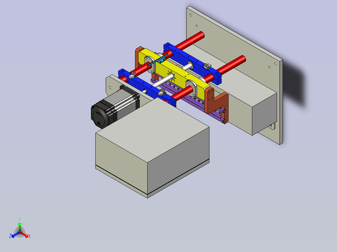 已生产自动焊锡机主视图