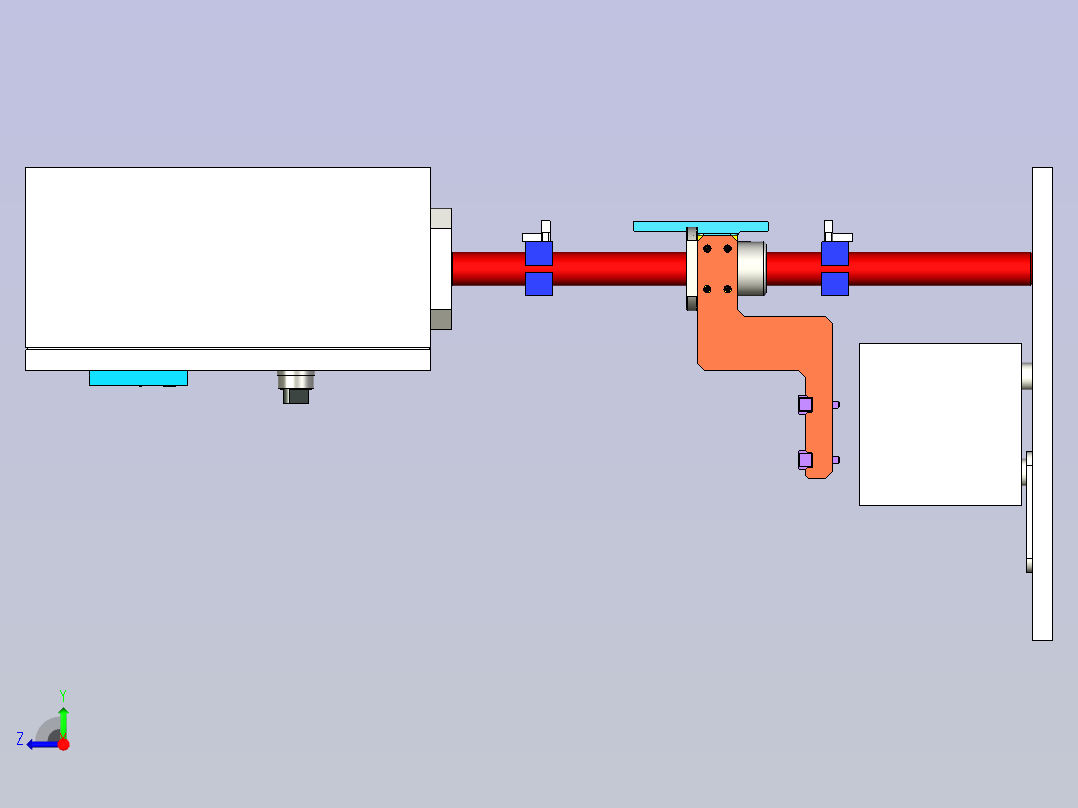已生产自动焊锡机右视图