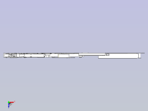 SMT FEEDER供料器进料器3D图模型俯视缩略图