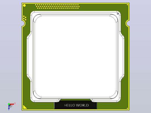 英特尔CPU LGA1150 I7 4790K俯视缩略图