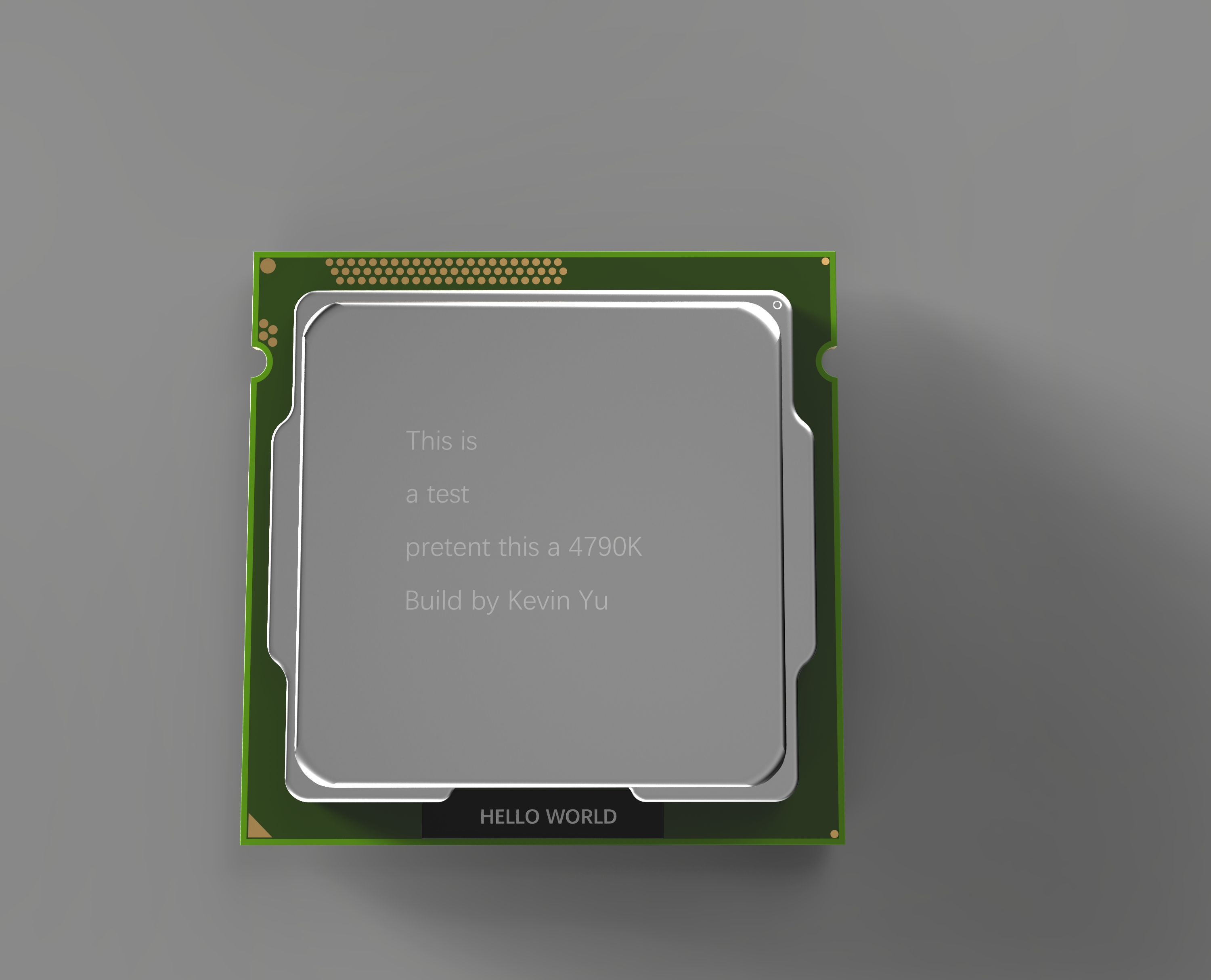 英特尔CPU LGA1150 I7 4790K