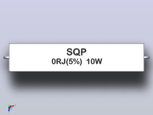 电阻器组RES_SQPH_10W_0R_5%俯视缩略图
