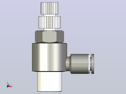 MSE-C(Mini Elbow)塑体插入式管接头[013093202]前视缩略图