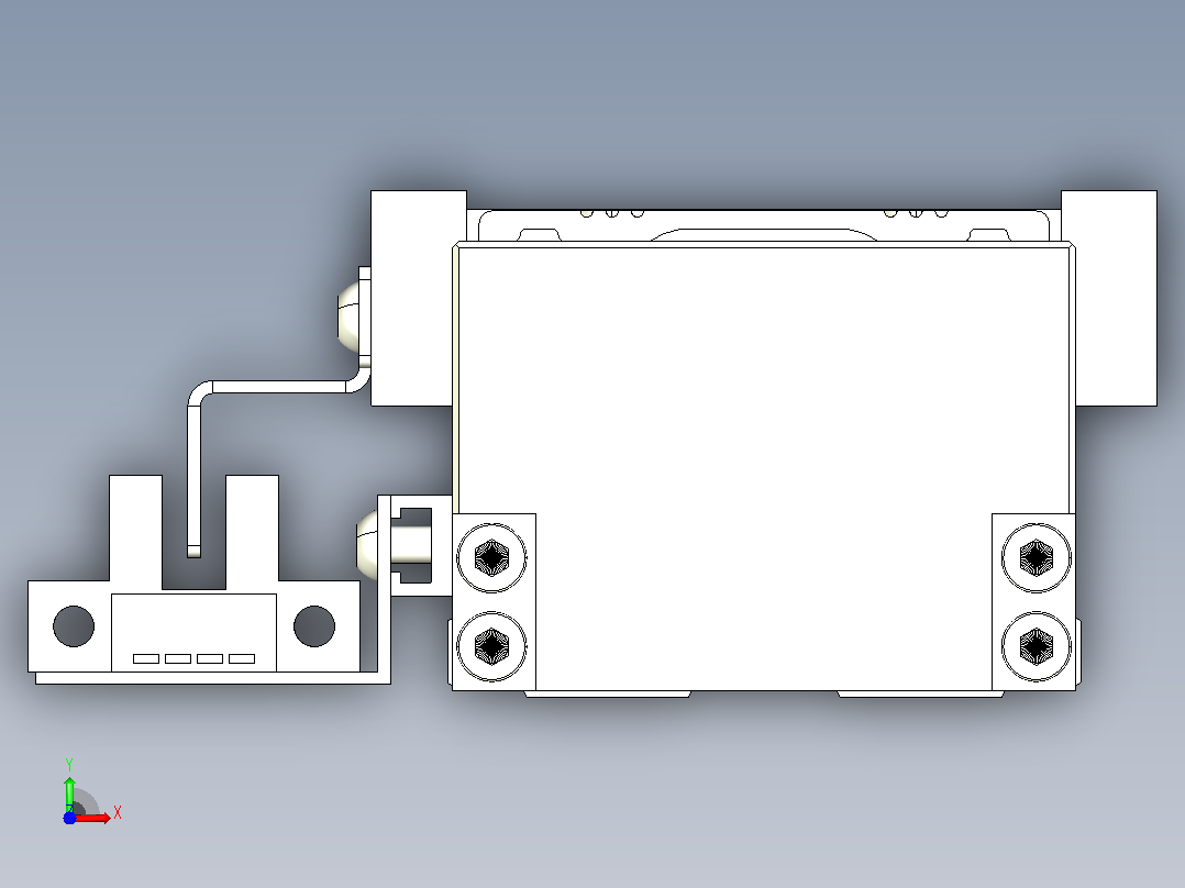 钢基模组TPA-KNR-5002C-250A1-M-F0S1前视图