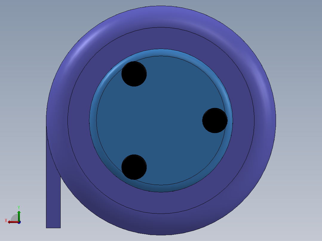 全自动马达组装生产线后视图