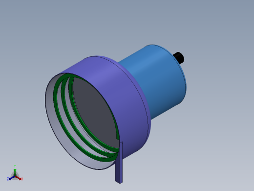 全自动马达组装生产线正等轴测缩略图