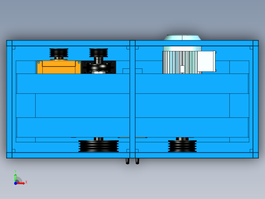 空气弹簧疲劳试验台step前视缩略图