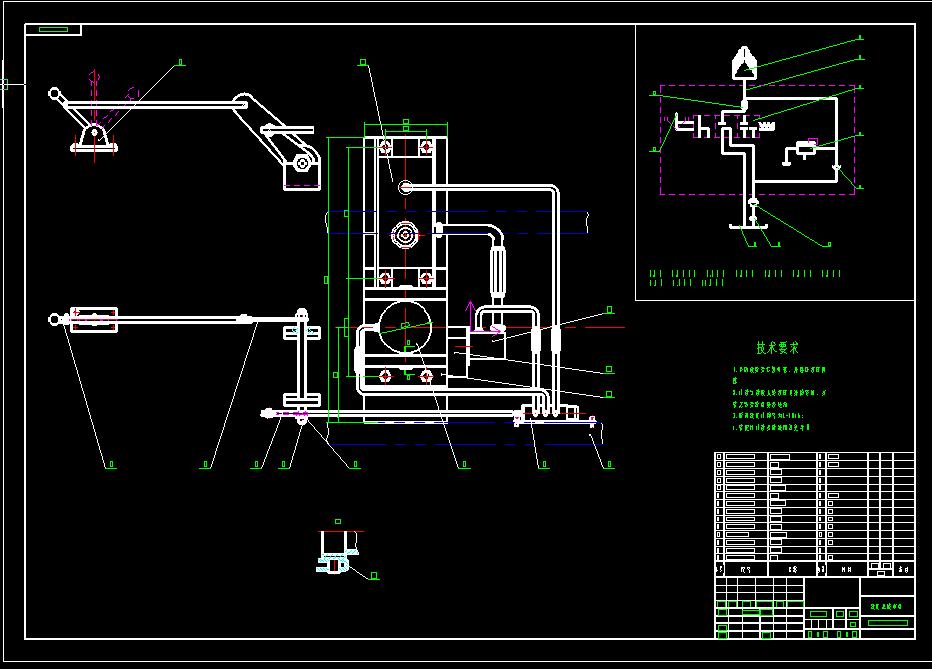 579_重型自卸车货箱与举升装置设计