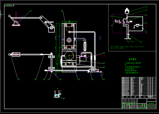 579_重型自卸车货箱与举升装置设计缩略图