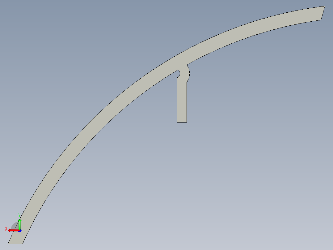 碾轮式混砂机刮板优化设计后视图