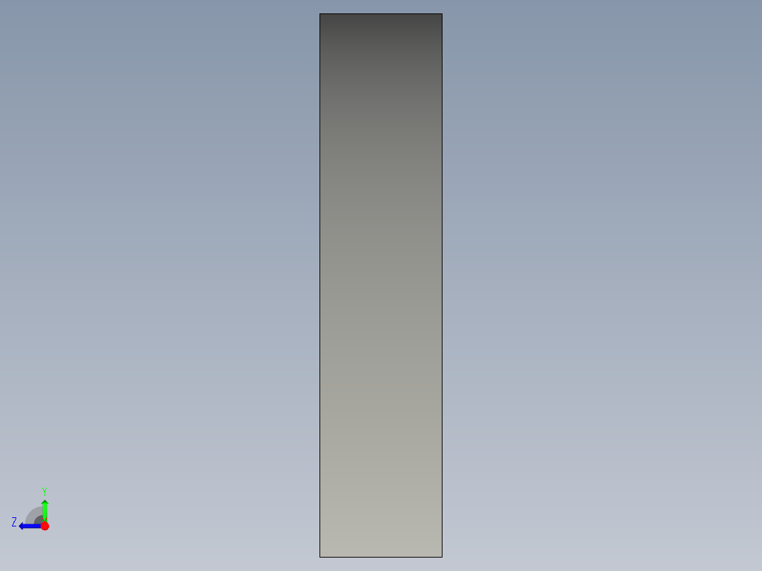 碾轮式混砂机刮板优化设计右视图