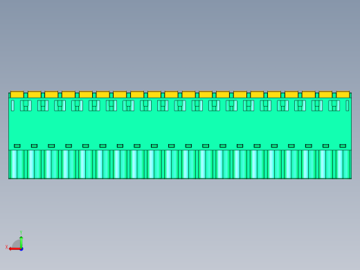 DEGSON 2EDG 系列 5.0mm 可插拔接线端子组-2EDGKD-5.0-20P-14-00AH后视缩略图