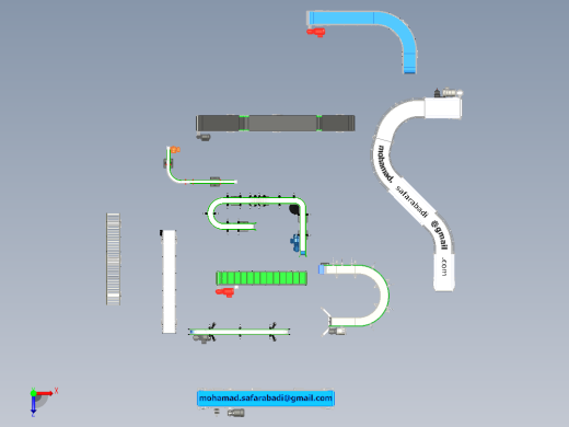 常用输送线俯视缩略图
