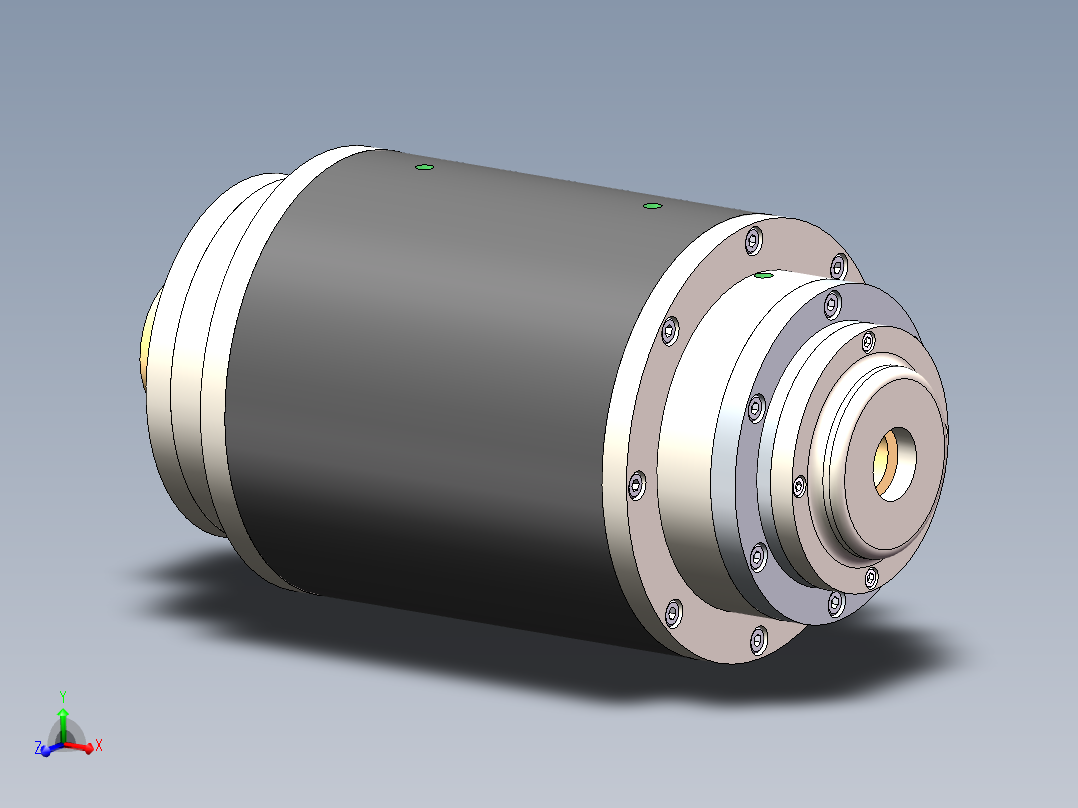 高速切削机床电主轴结构设计（含三维SolidWorks及CAD图纸+说明）