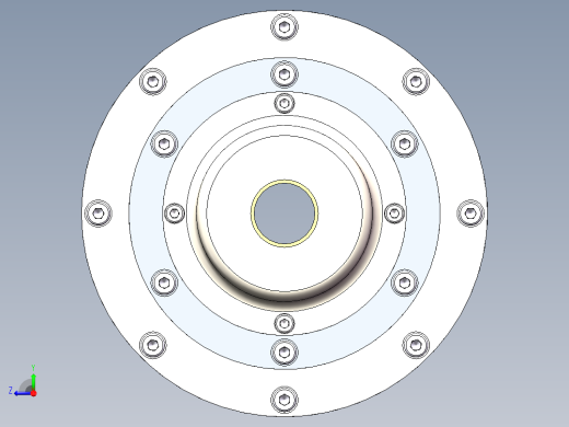高速切削机床电主轴结构设计（含三维SolidWorks及CAD图纸+说明）右视缩略图