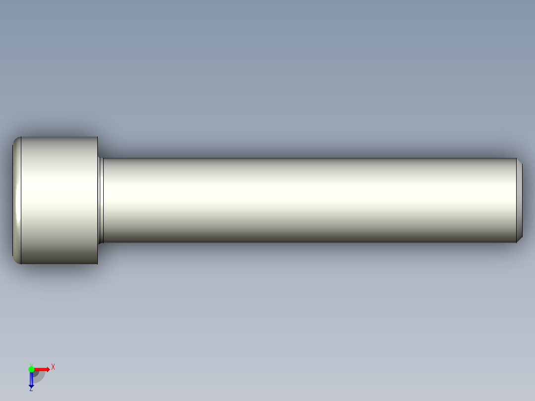 螺钉-DIN_912-M22x110.stp俯视图