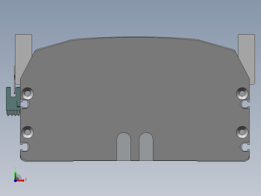 MTH丝杆半封闭模组MTH22-M-750WB前视缩略图