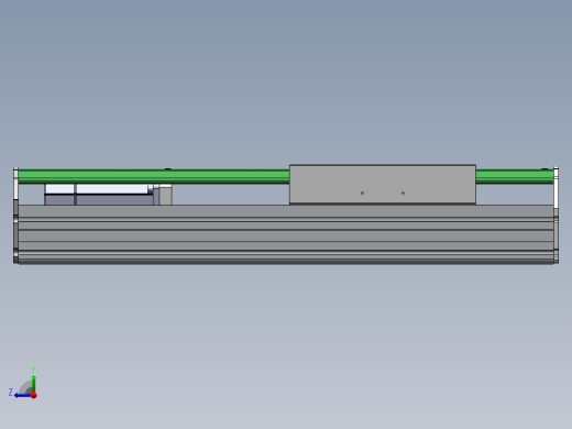MTH丝杆半封闭模组MTH22-M-750WB右视缩略图
