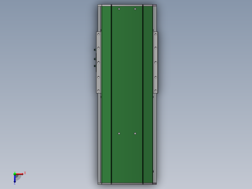 MTH丝杆半封闭模组MTH22-M-750WB俯视缩略图