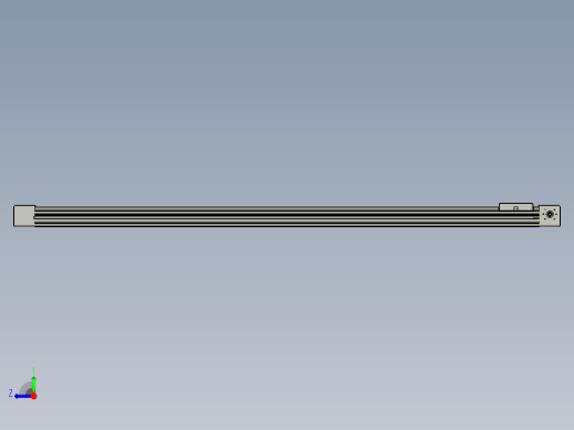 威洛博直线电机模组EB6-L140-S1750-光轴右视缩略图